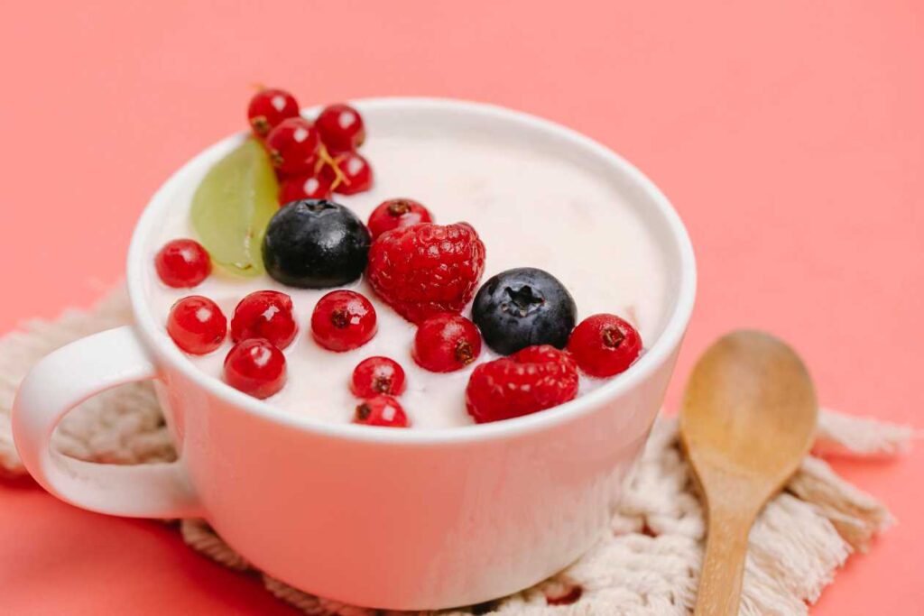 hat's why it's important to keep your gut healthy with foods like yogurt. Yogurt is full of probiotics, which are like little helpers that keep your gut happy